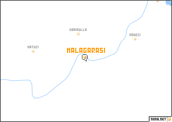 map of Malagarasi