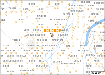 map of Malāgar