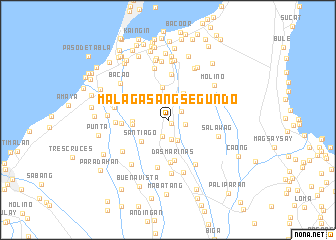 map of Malagasang Segundo