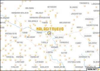 map of Malag-it Nuevo