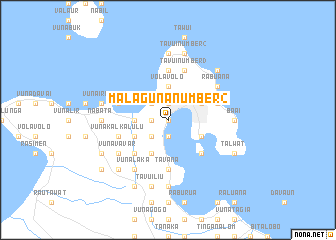 map of Malaguna Number 2