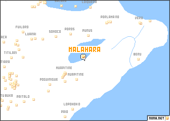 map of Malahara