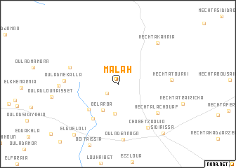map of Malah