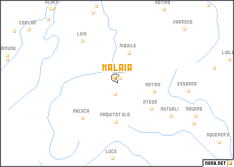 map of Malaia