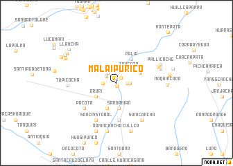 map of Malaipurico