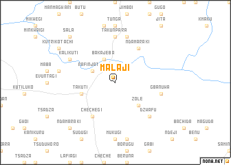 map of Malaji