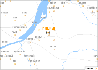 map of Malaji