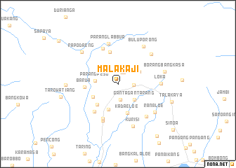 map of Malakaji