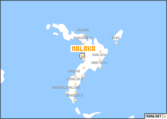 map of Malaka