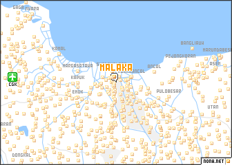 map of Malaka