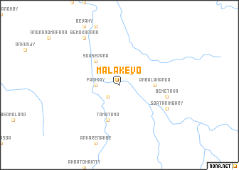 map of Malakevo