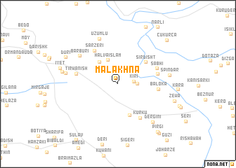 map of Mālākhna