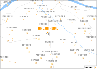 map of Malakhovo