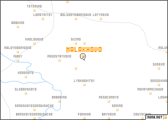 map of Malakhovo