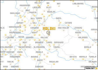 map of Malaki