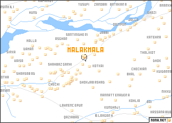 map of Malak Māla