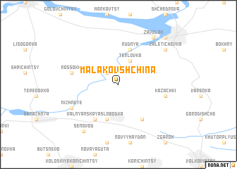 map of Malakovshchina