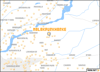 map of Malakpur Kharke