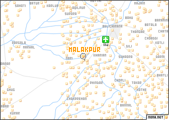 map of Malakpur