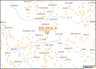 map of Mala Kula