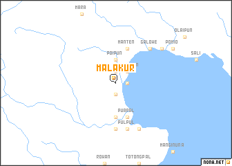 map of Malakur