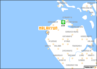 map of Malakyun