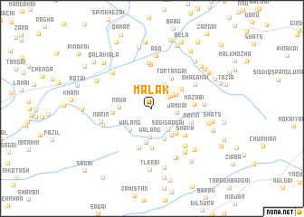 map of Malak