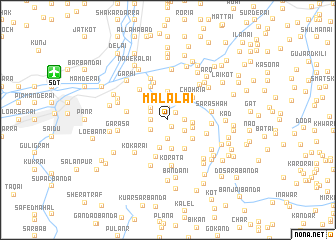 map of Malālai