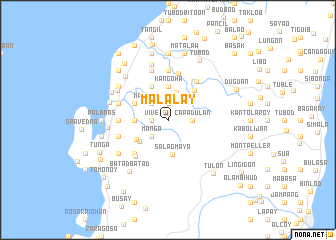 map of Malalay