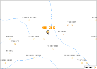 map of Malala