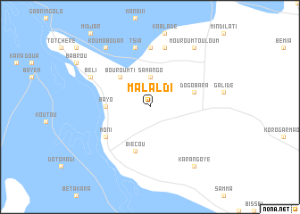 map of Malaldi