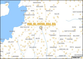 map of Malalimnalodlod