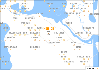 map of Malal