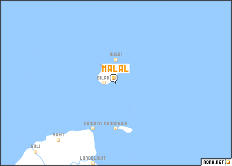 map of Malal