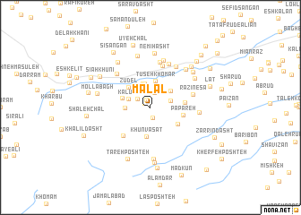 map of Malāl