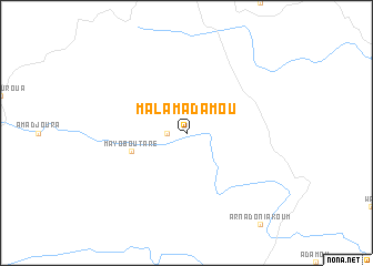 map of Malam Adamou