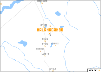 map of Malamagambo