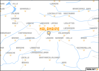 map of Malamaire