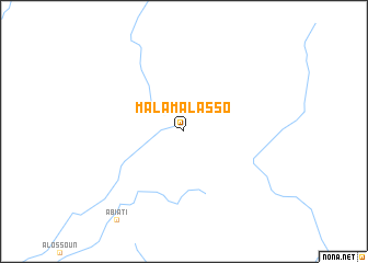 map of Malamalasso