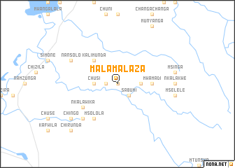 map of Malamalaza
