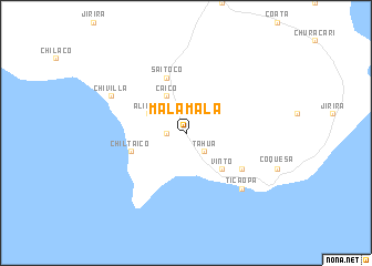 map of Mala Mala