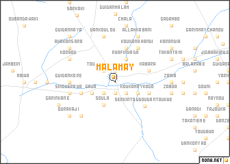 map of Malamay