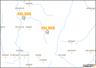 map of Malama