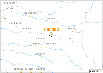 map of Malama