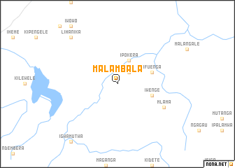 map of Malambala