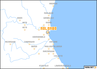 map of Malamba