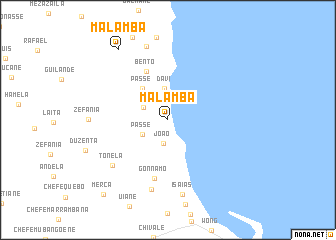 map of Malamba