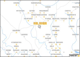 map of Malamba