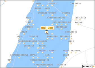 map of Malamé