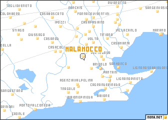 map of Malamocco